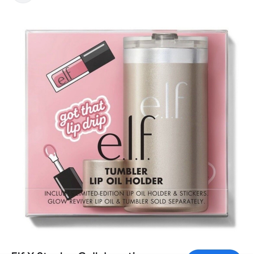 EIf X Stanley Collaboration Tumbler Lip Oil Holder / Clip NWT.. Ships Now!
